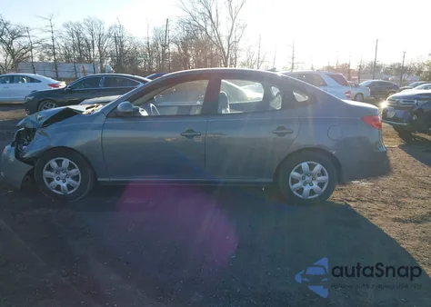 2009 Hyundai Elantra Gls from USA, damaged, VIN KMHDU46D19U678037